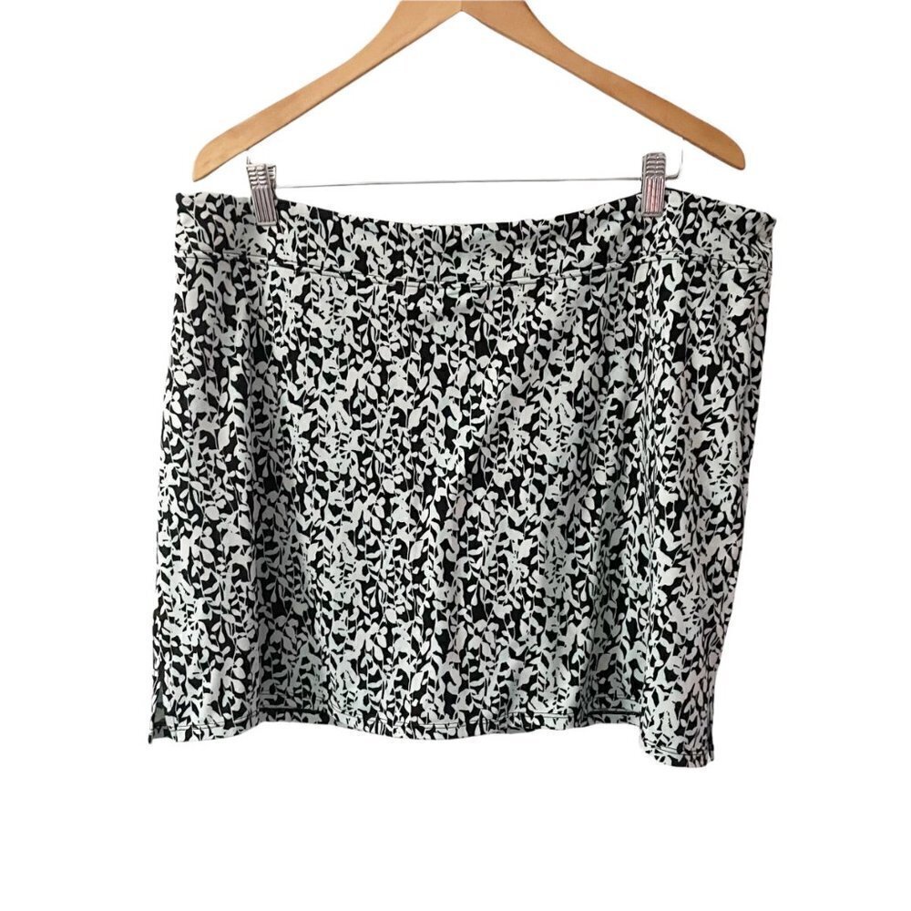 Tranquility by Colorado Clothing Floral Tennis Skort Women's Size XXL Athletic